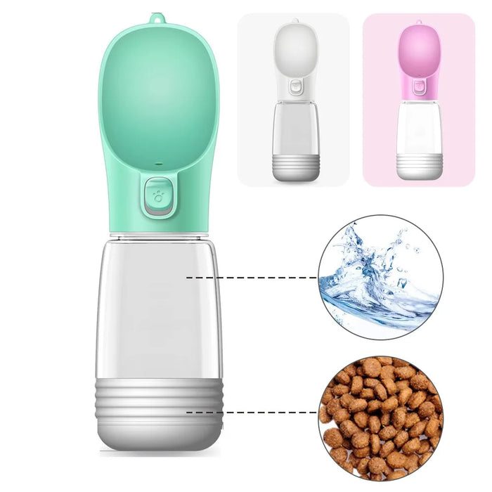 Portable Dog Water Bottle Food and Water Container For Dog